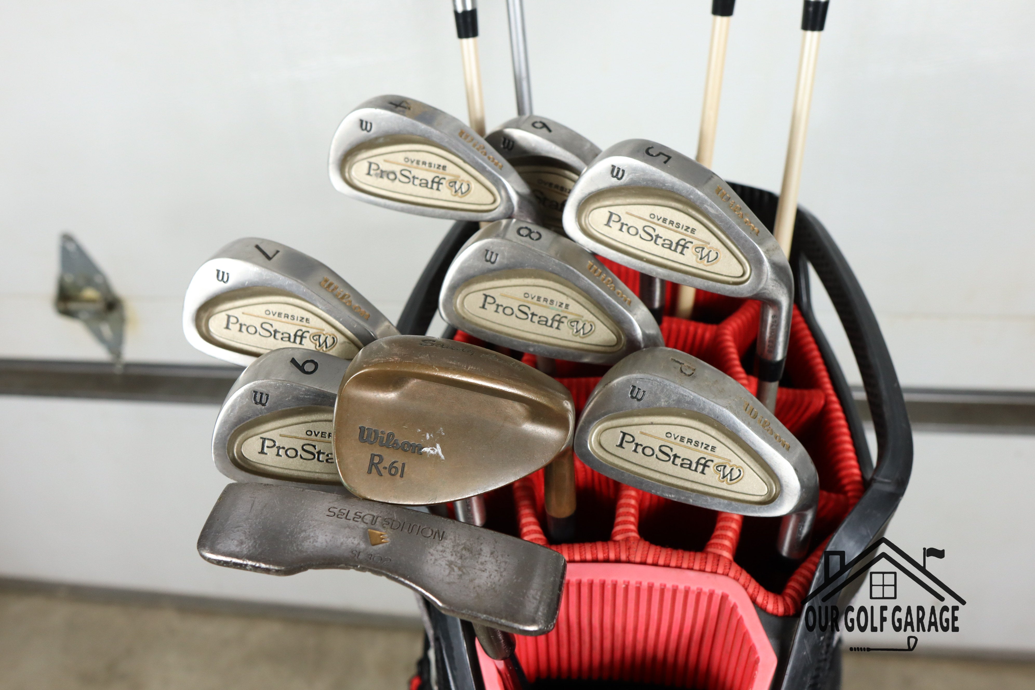 Ladies Wilson Ultra X Big Betha Full Set (Driver, 3W, 5W, 7W, 4-P,SW, Putter)