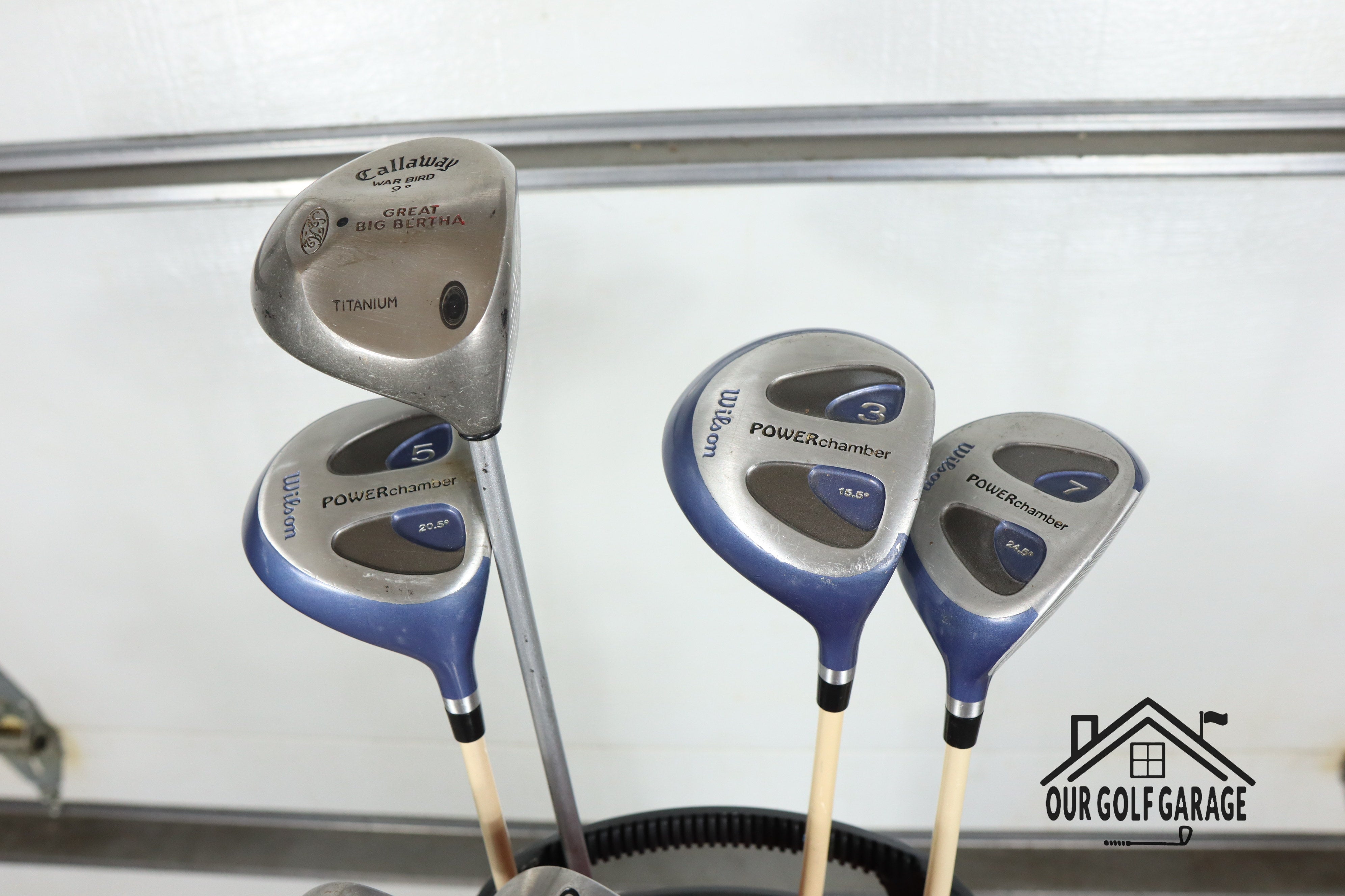 Ladies Wilson Ultra X Big Betha Full Set (Driver, 3W, 5W, 7W, 4-P,SW, Putter)