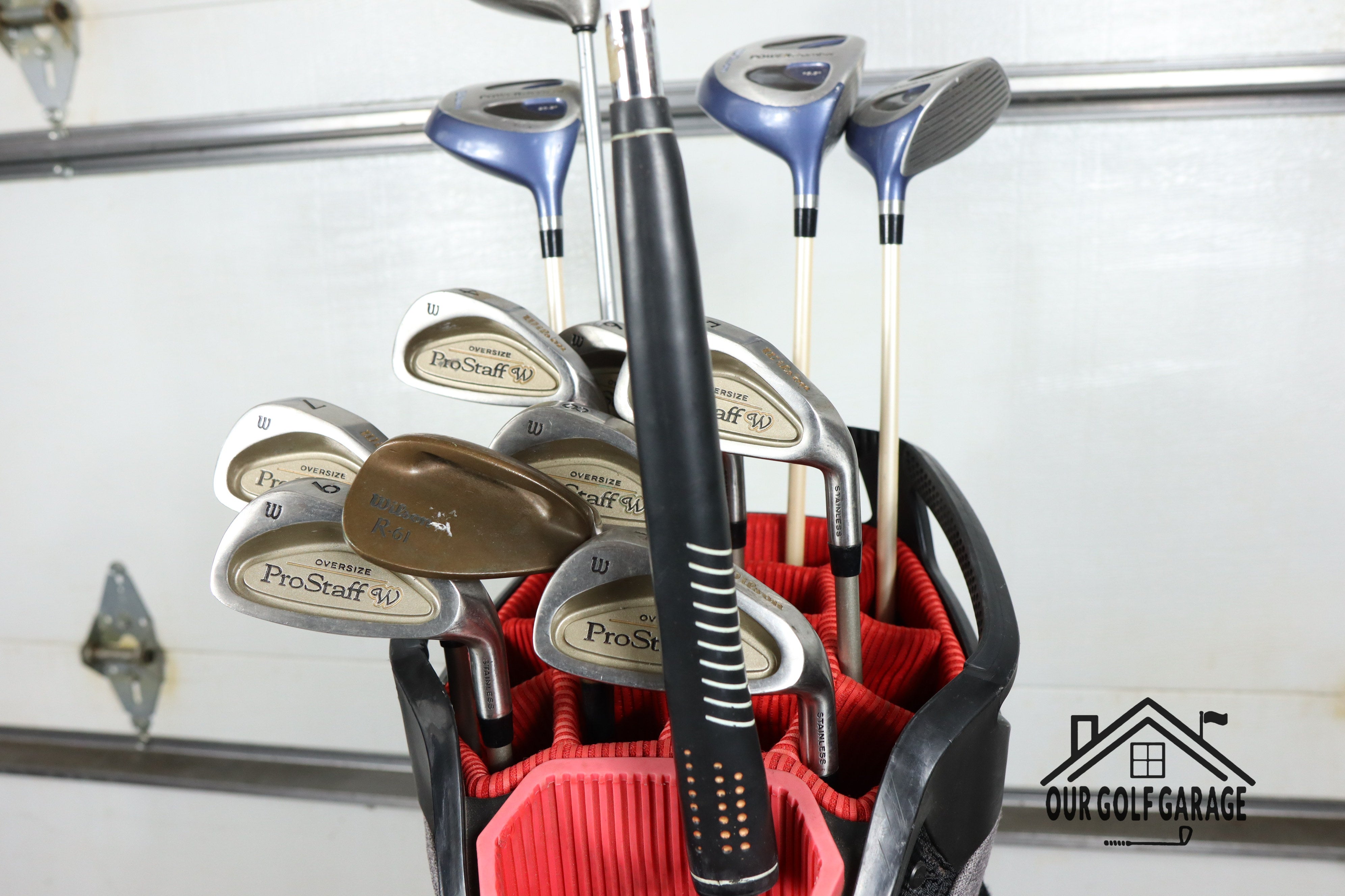 Ladies Wilson Ultra X Big Betha Full Set (Driver, 3W, 5W, 7W, 4-P,SW, Putter)