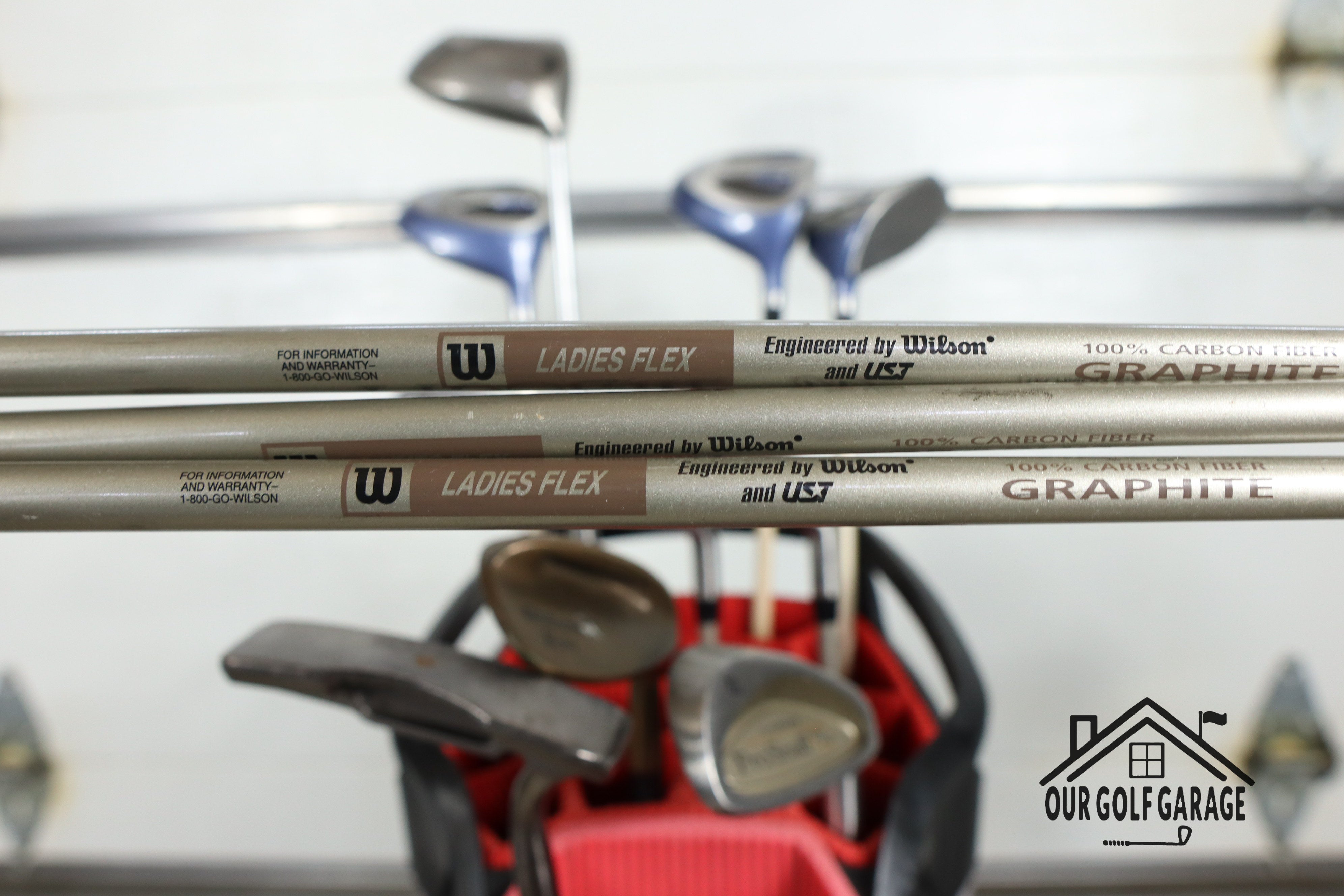 Ladies Wilson Ultra X Big Betha Full Set (Driver, 3W, 5W, 7W, 4-P,SW, Putter)