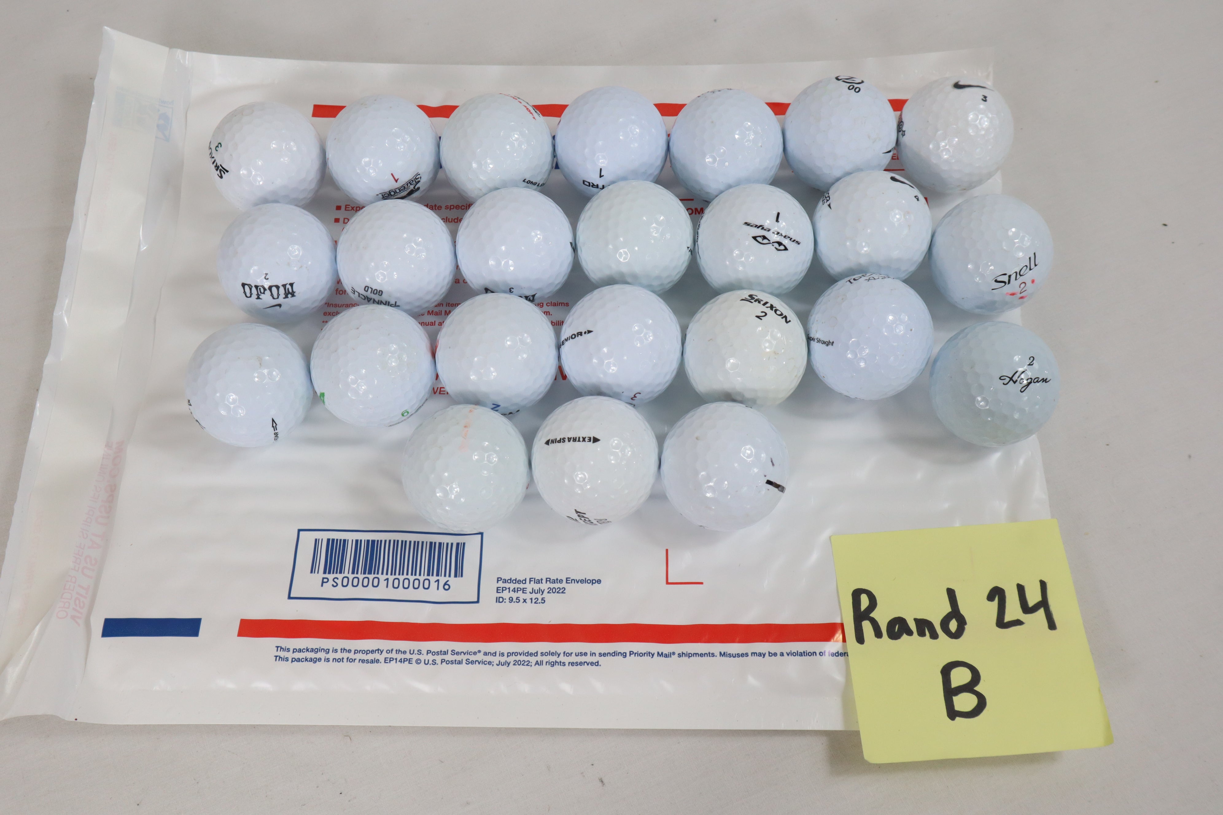 Assorted Golf Balls Grade B (24 Count)