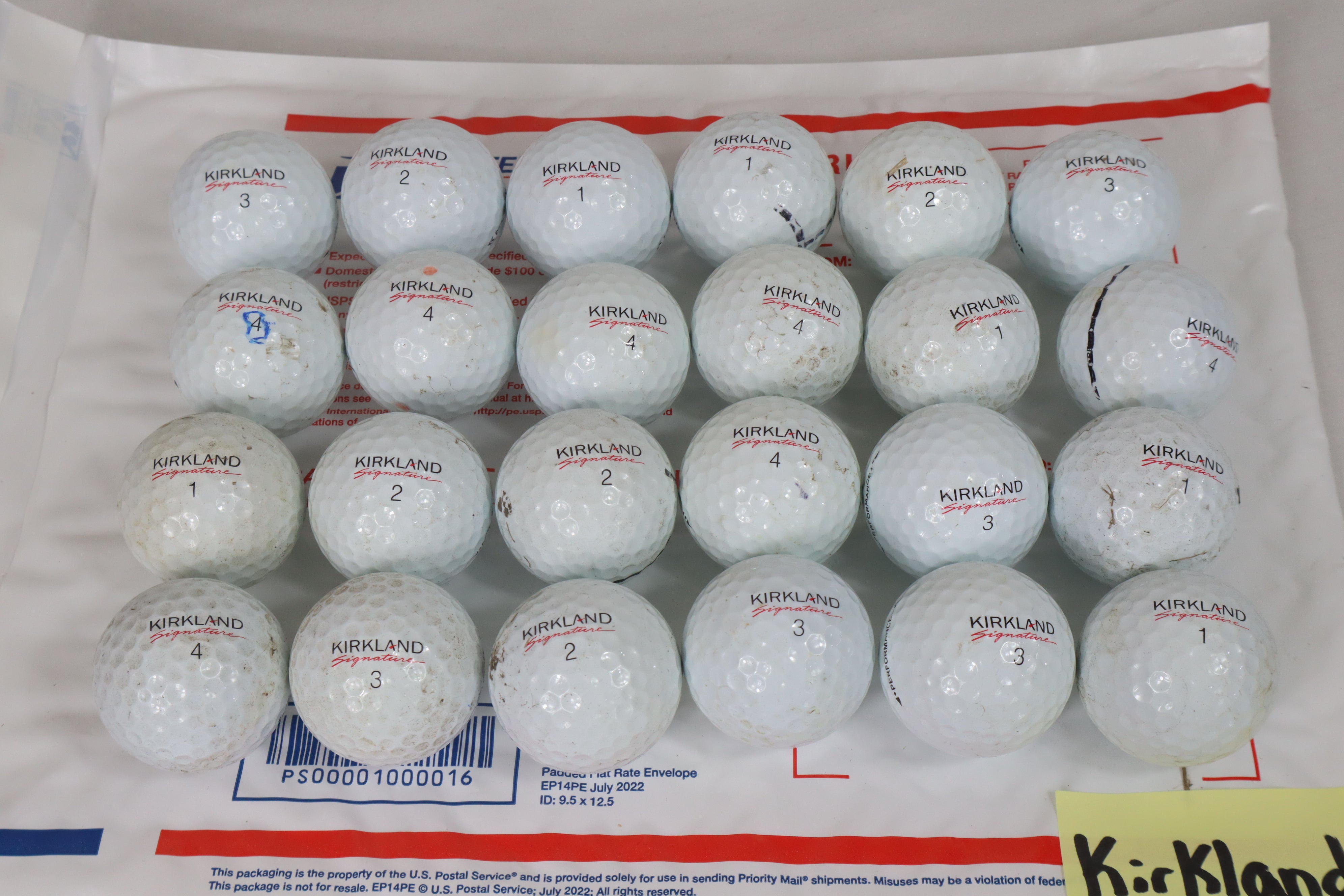 Kirkland Golf Balls Grade A-C (24 Count)