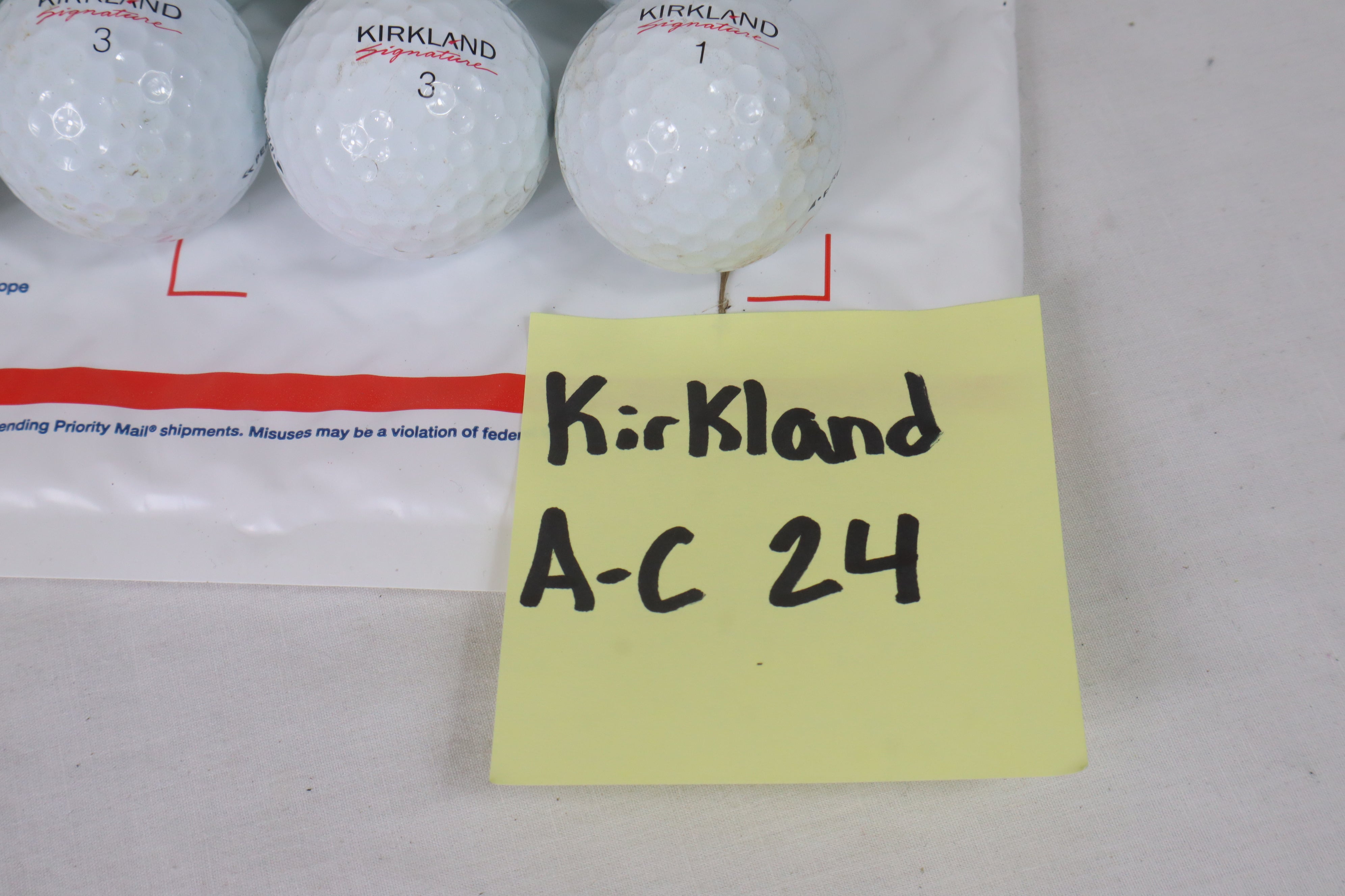 Kirkland Golf Balls Grade A-C (24 Count)