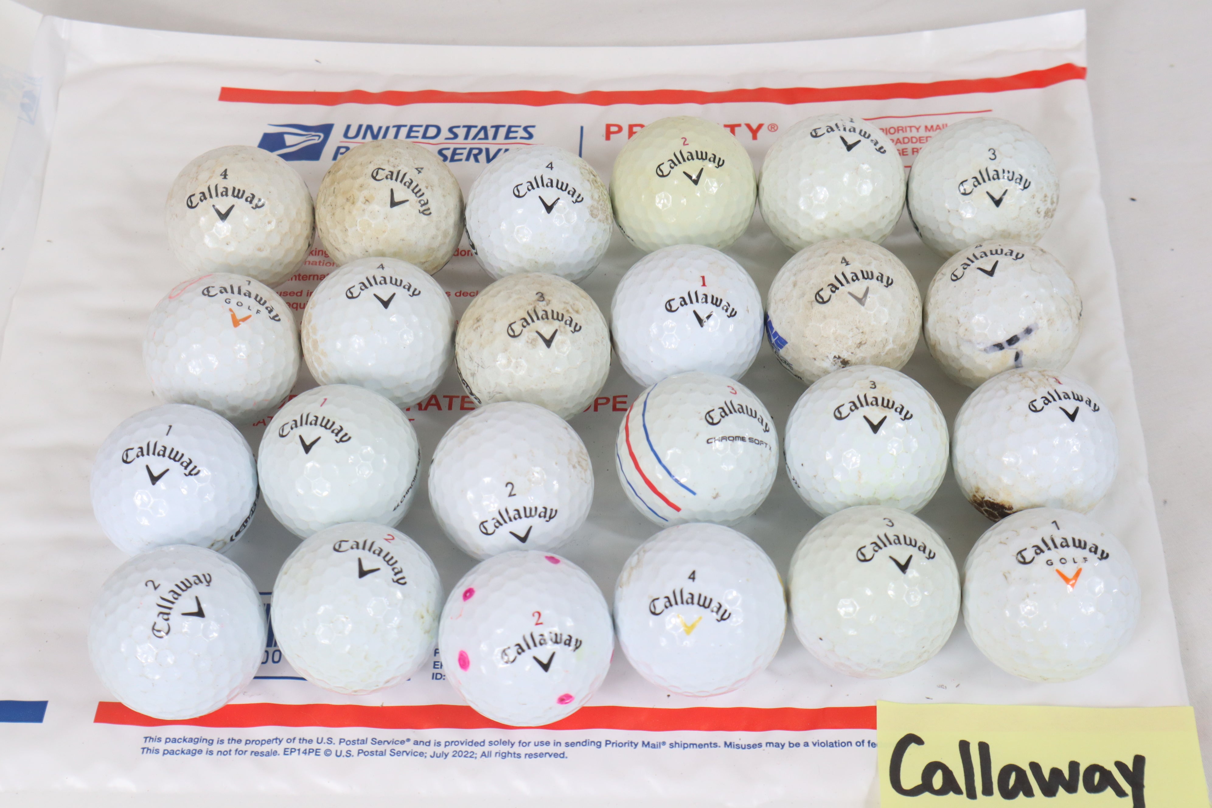 Callaway Assorted Golf Balls Grade C-D (24 Count)