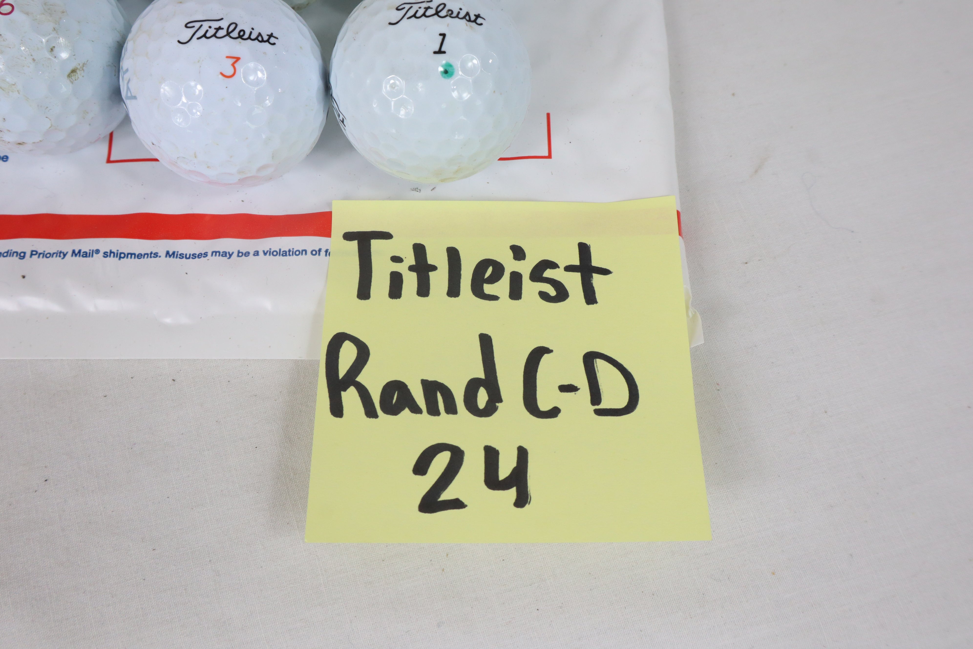 Titleist Assorted Golf Balls Grade C-D (24 Count)