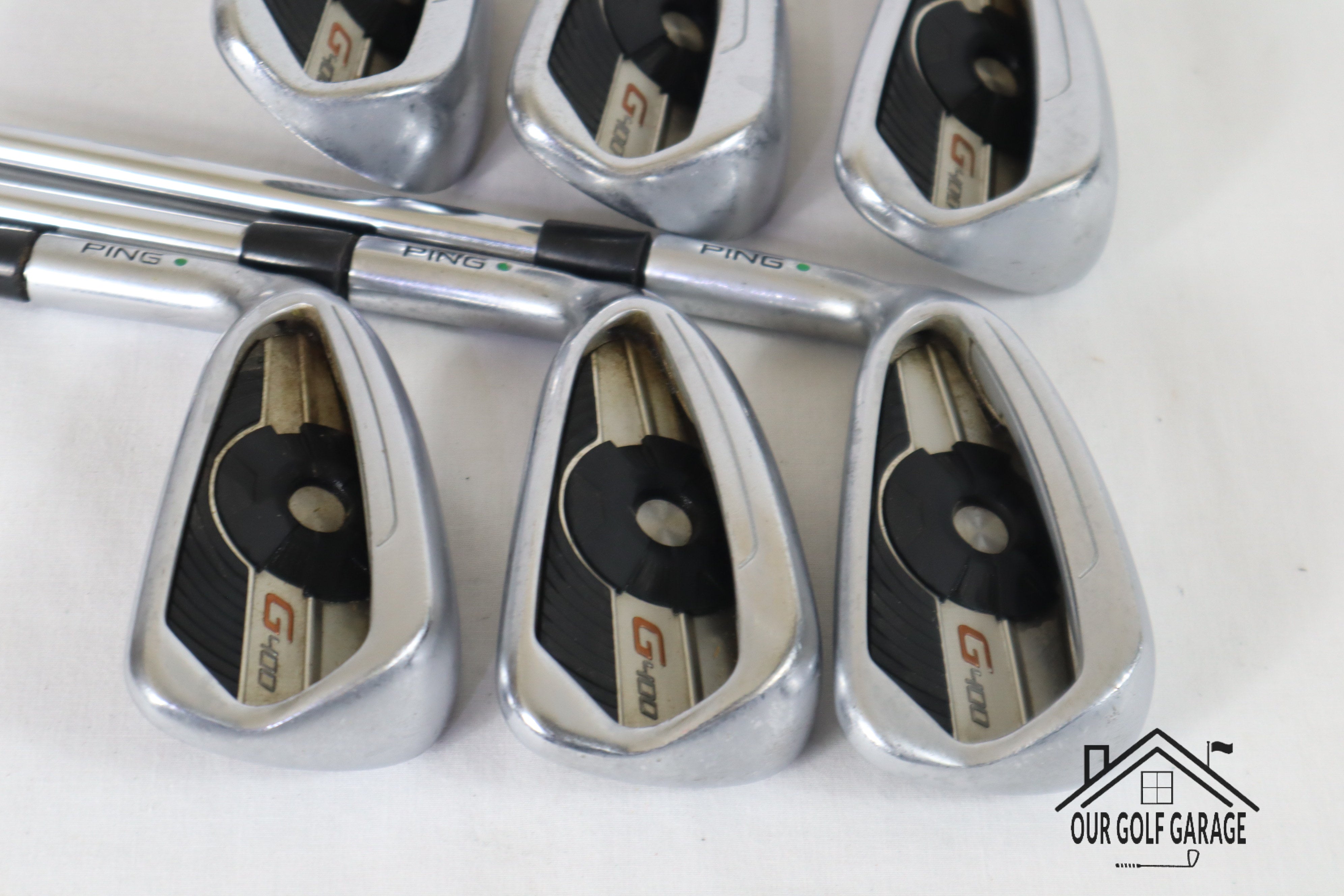 LH Ping G400 Iron Set (4-W) *missing 9*