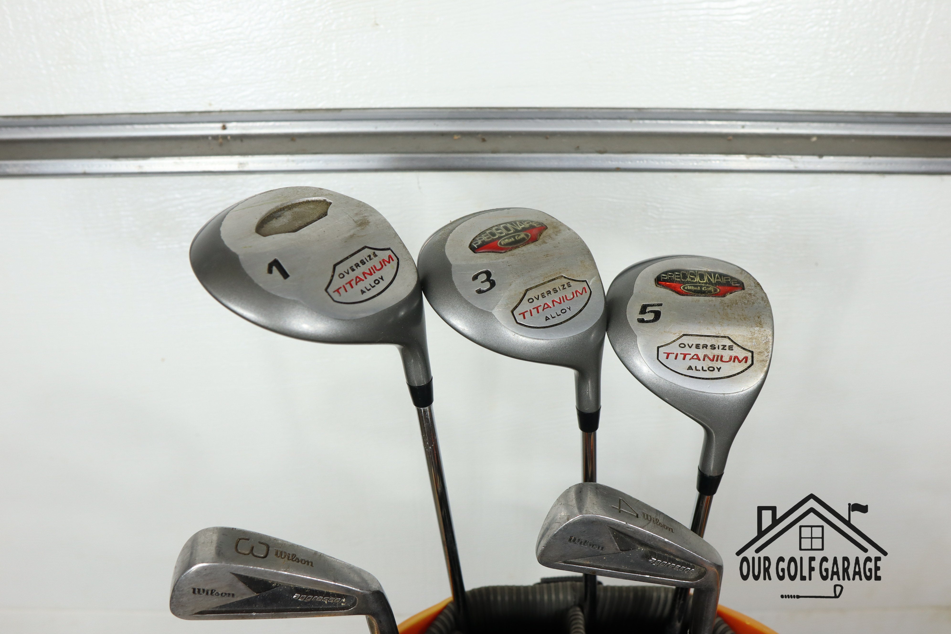 Wilson x Offbrand Full Set (Driver, 3W, 5W, 3-P, Putter)