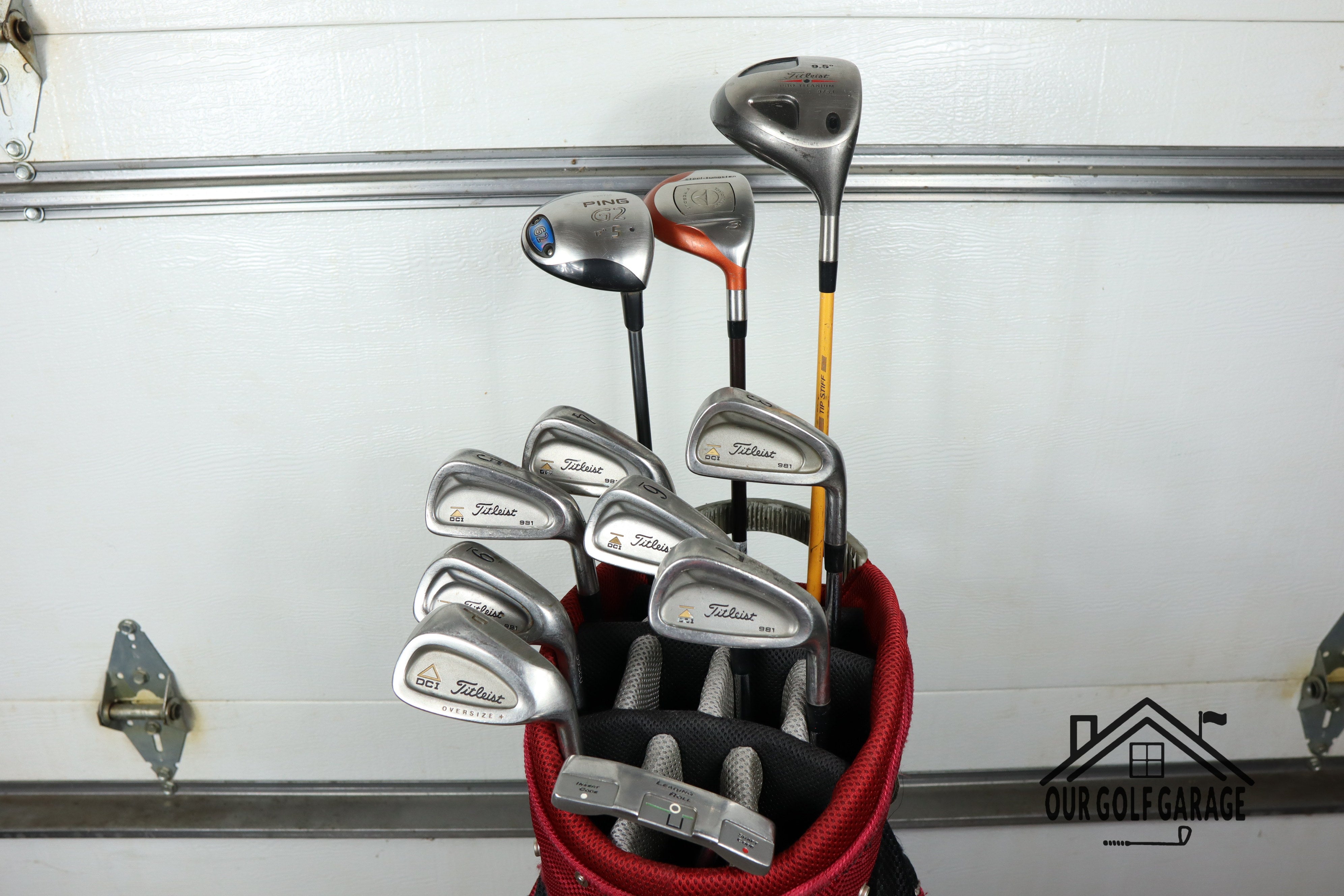 Titleist DCI 981 Full Set (Driver, 3W, 5W,3-7,9-P, P)