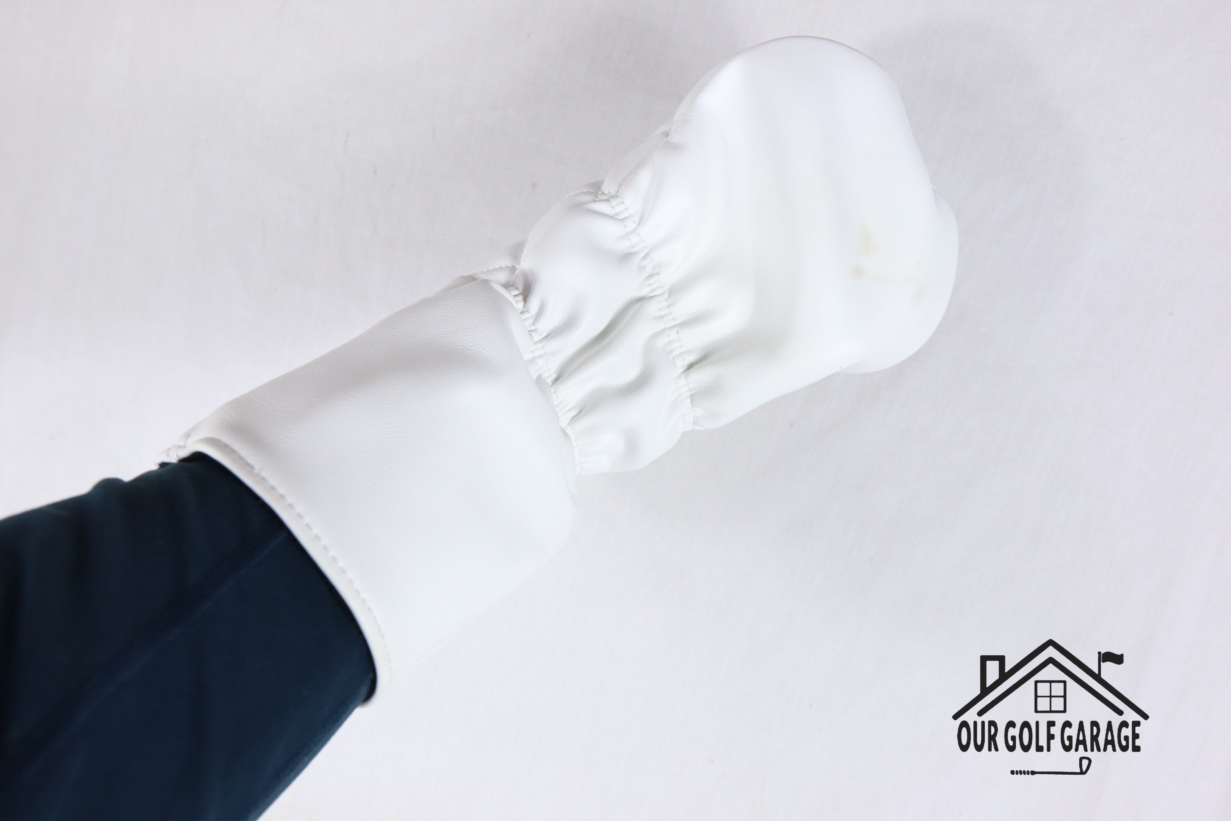 All White Driver Headcover