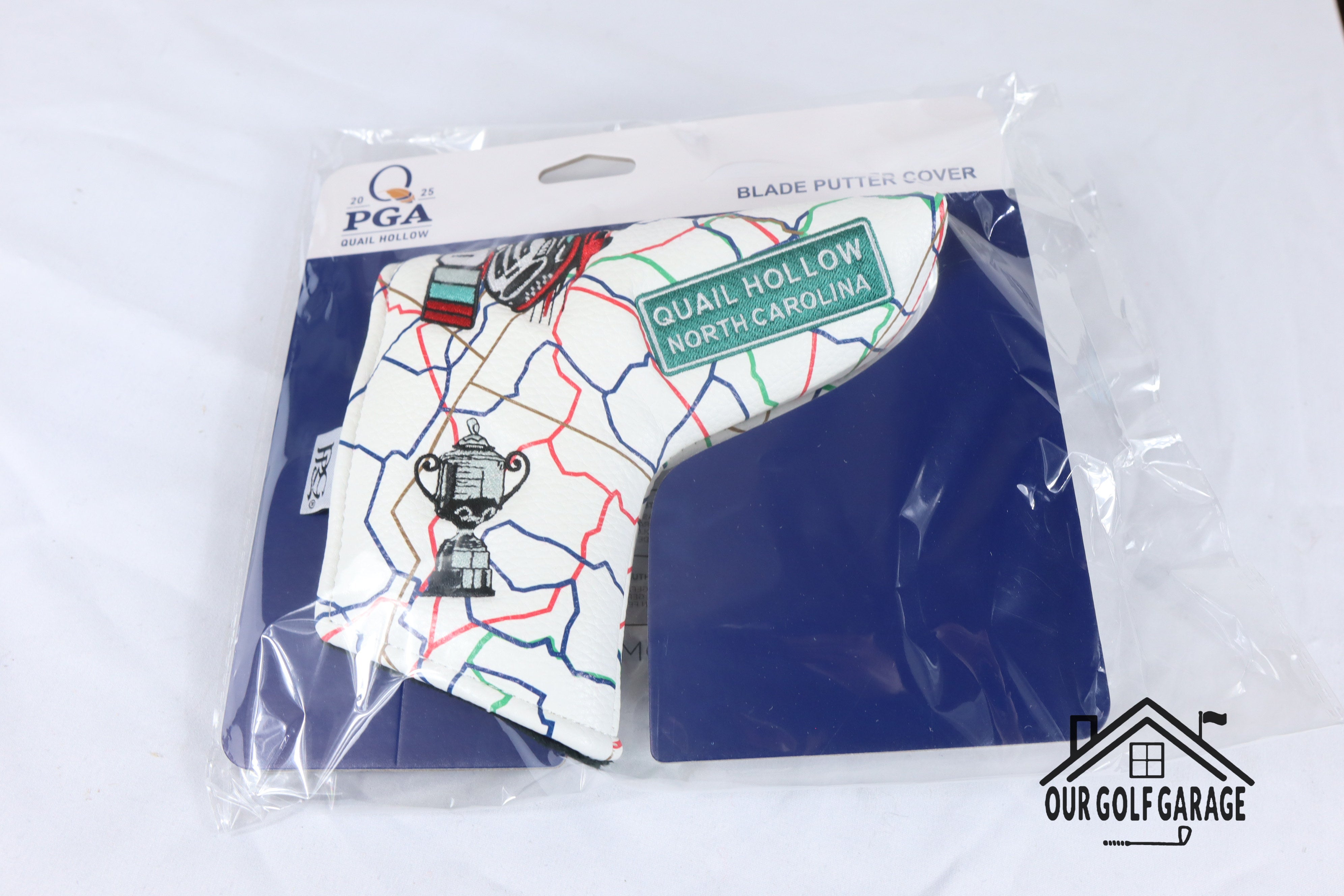 New Qual Hallow 2025 "All Over The Map" Blade Magnetic Putter Headcover