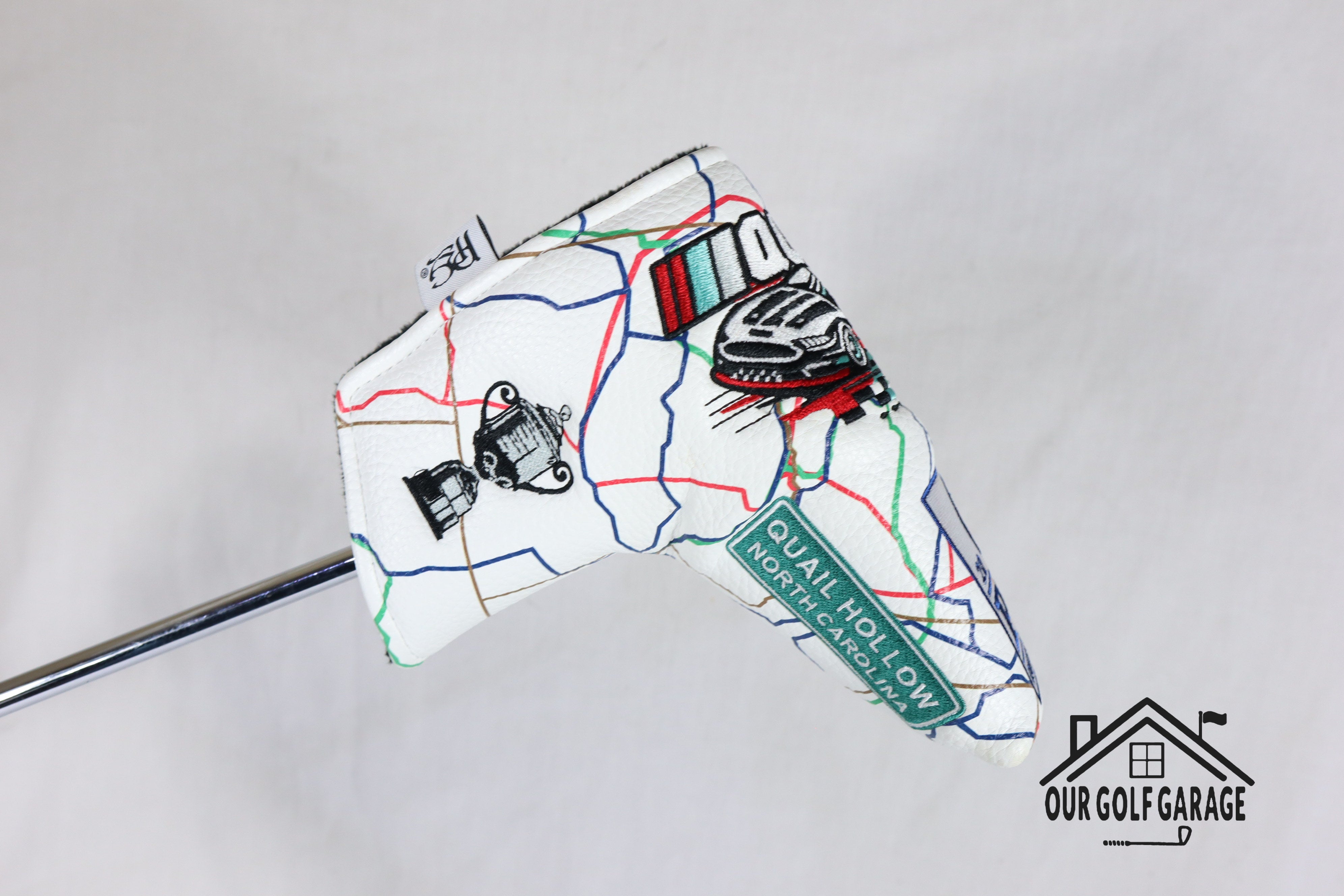 New Qual Hallow 2025 "All Over The Map" Blade Magnetic Putter Headcover