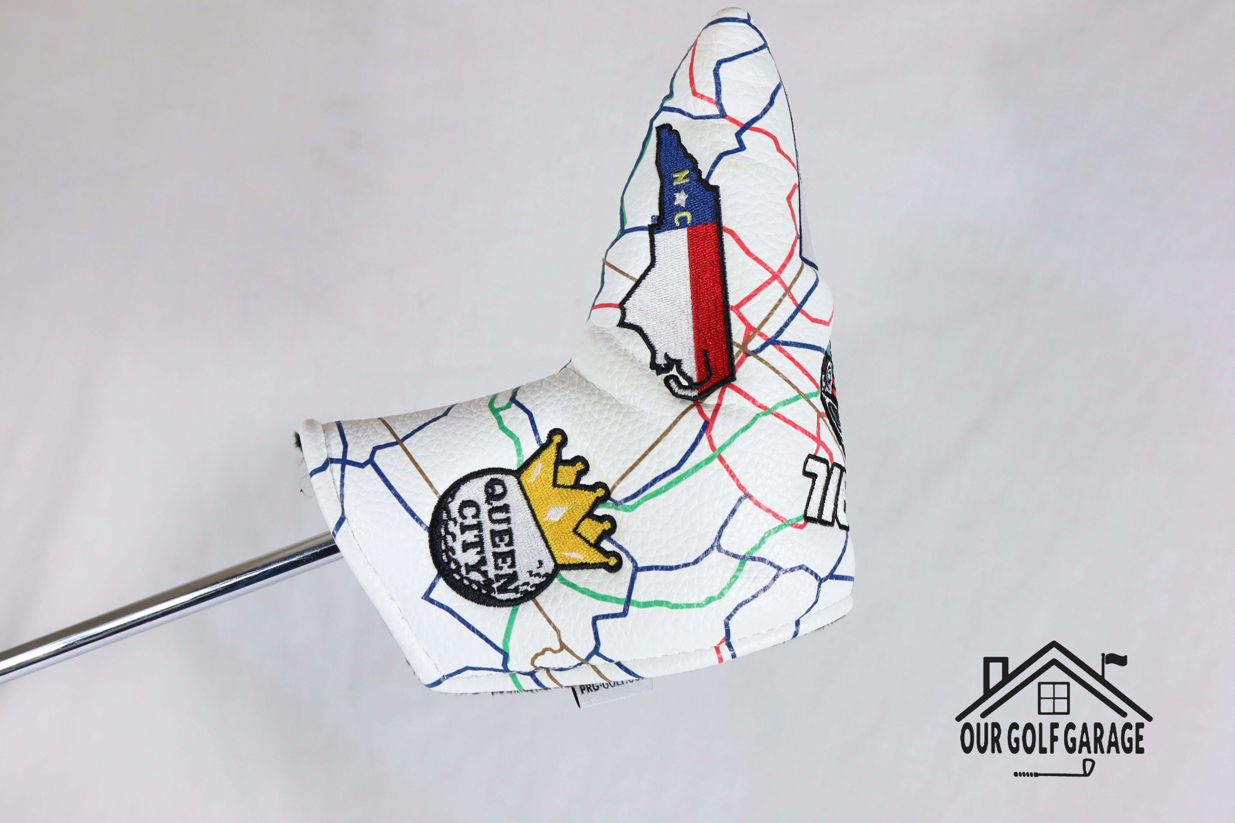 New Qual Hallow 2025 "All Over The Map" Blade Magnetic Putter Headcover