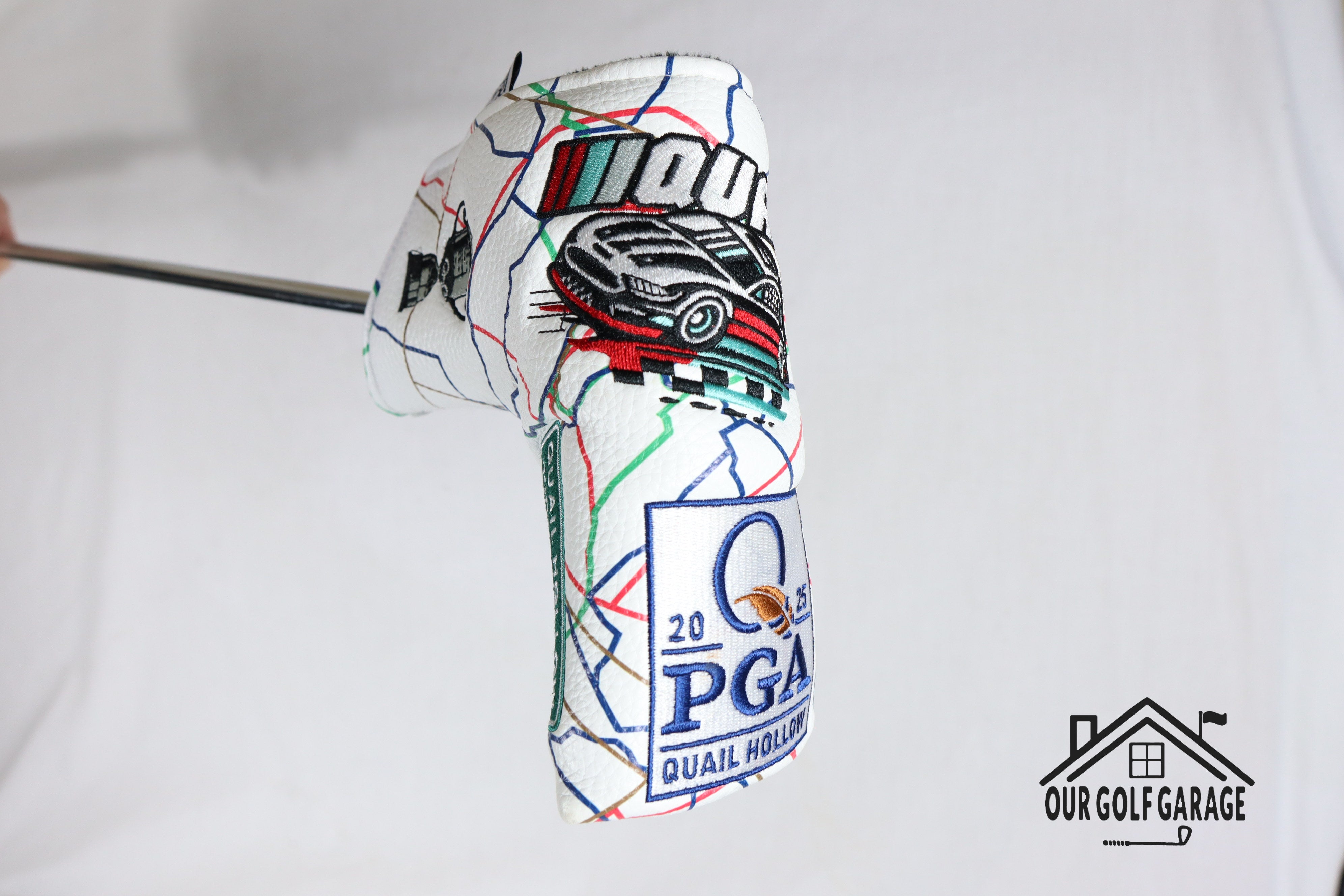 New Qual Hallow 2025 "All Over The Map" Blade Magnetic Putter Headcover