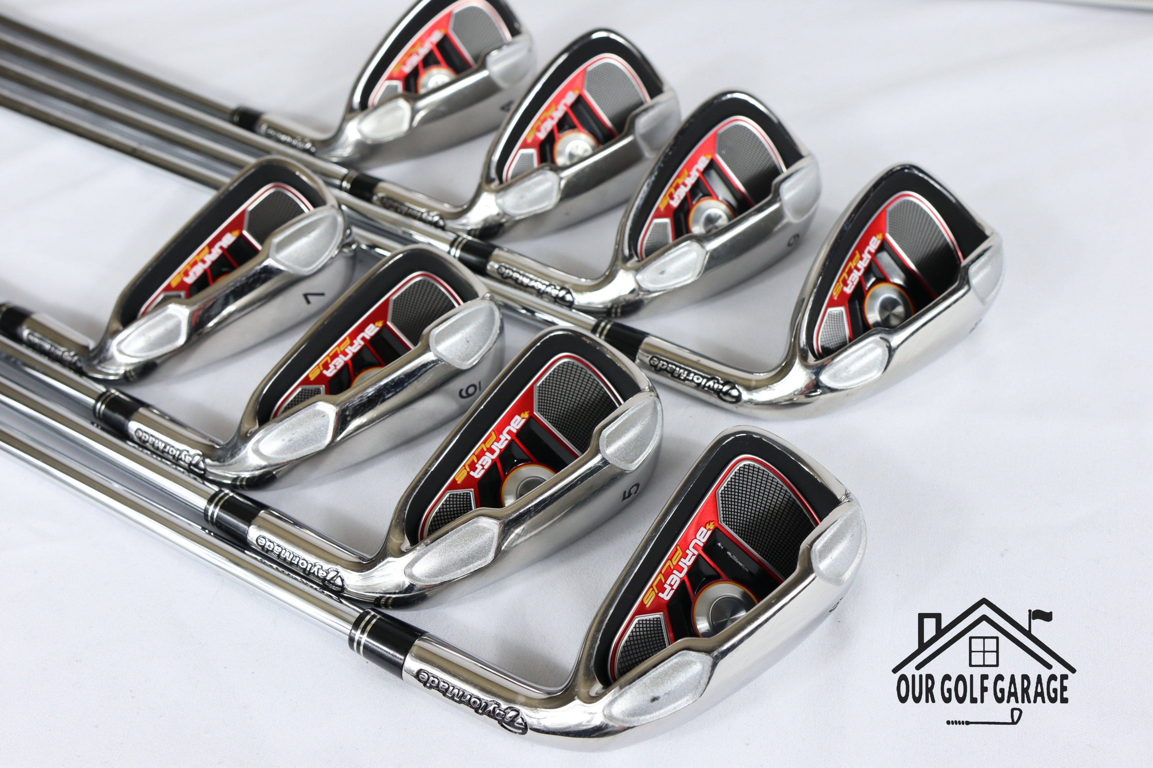 TaylorMade Burner Plus アイアンセット TaylorMade Burner Plus Iron Set (4-P, A)