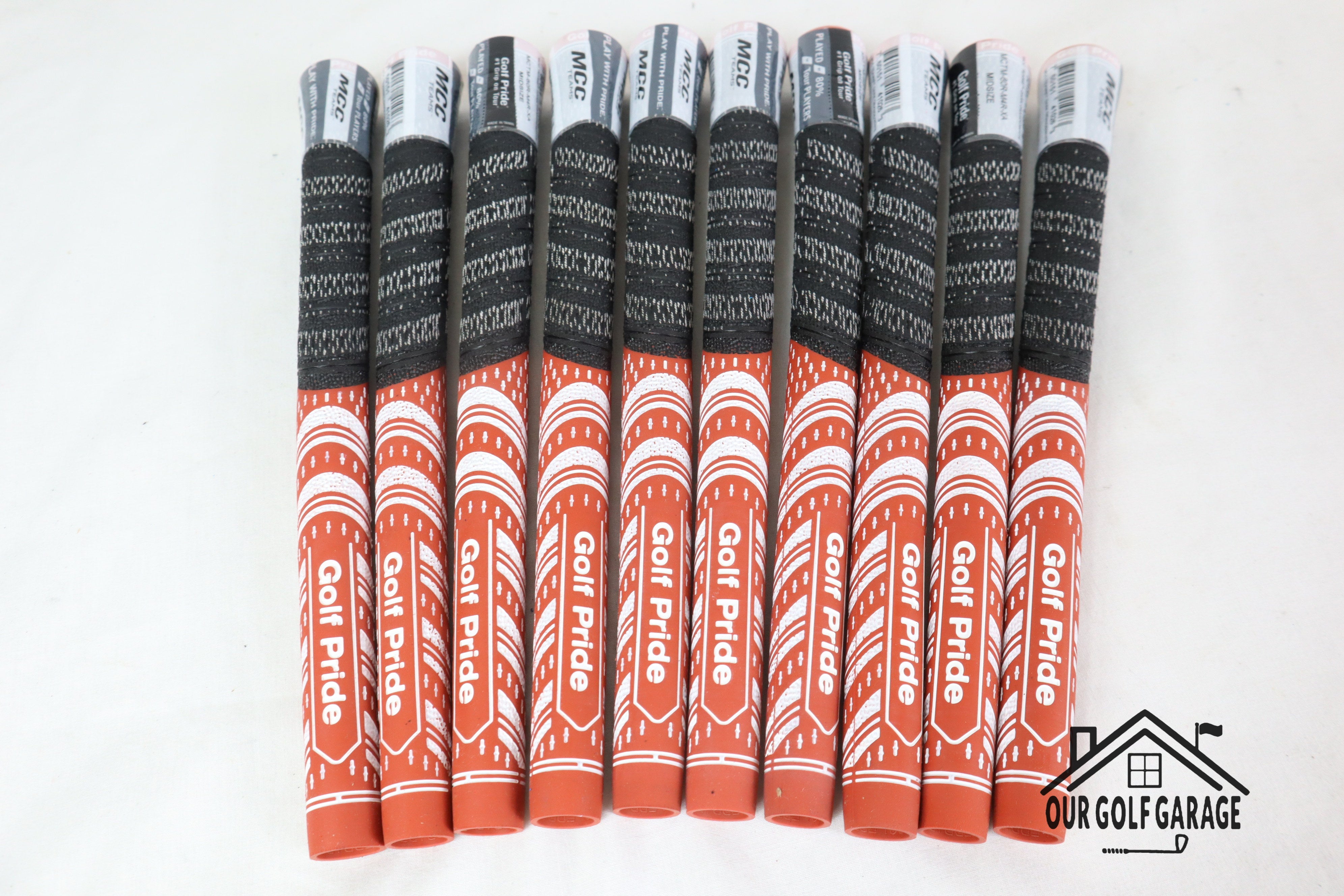 MCC Teams Dark Orange Golf Pride Grip x1