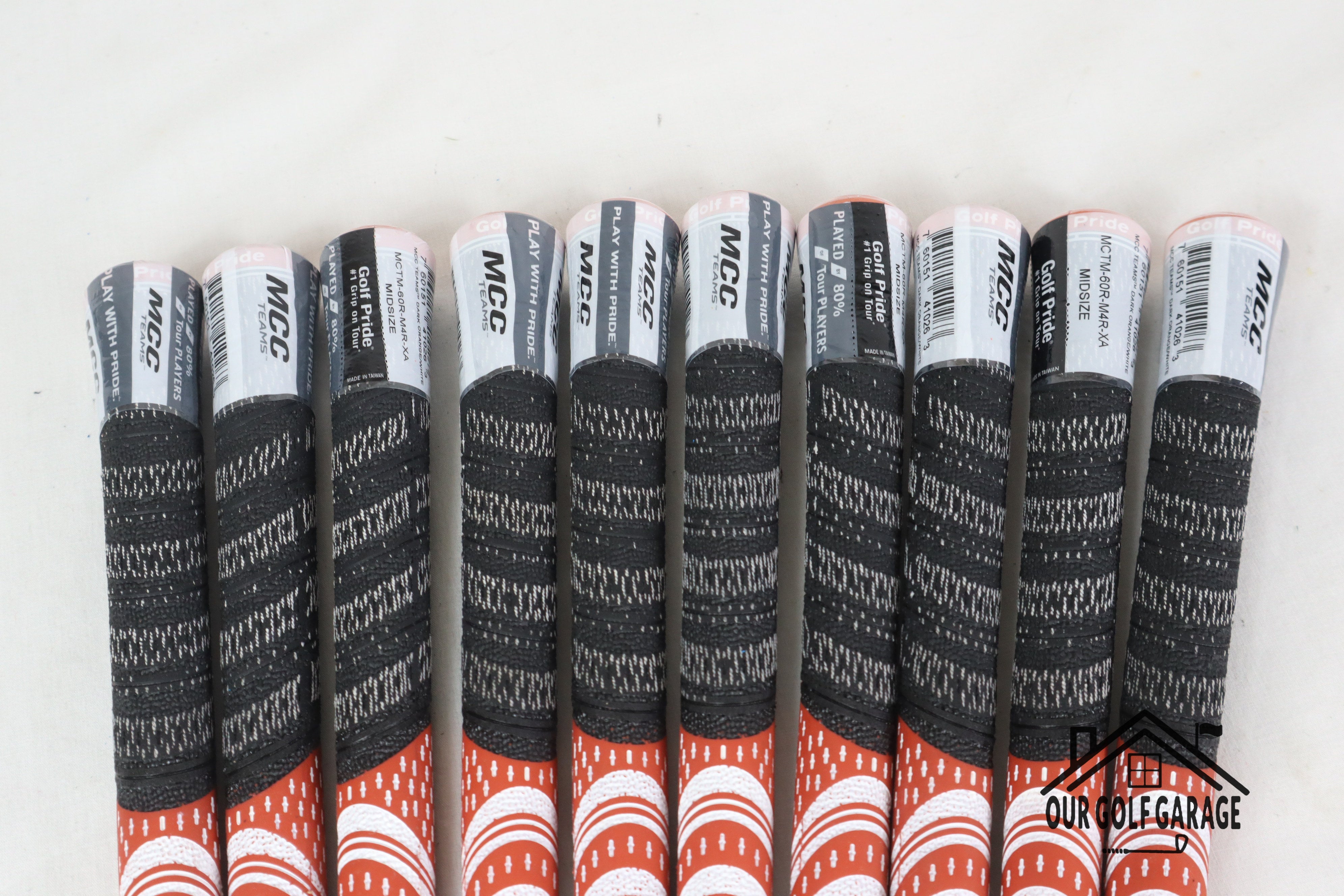 MCC Teams Dark Orange Golf Pride Grip x1