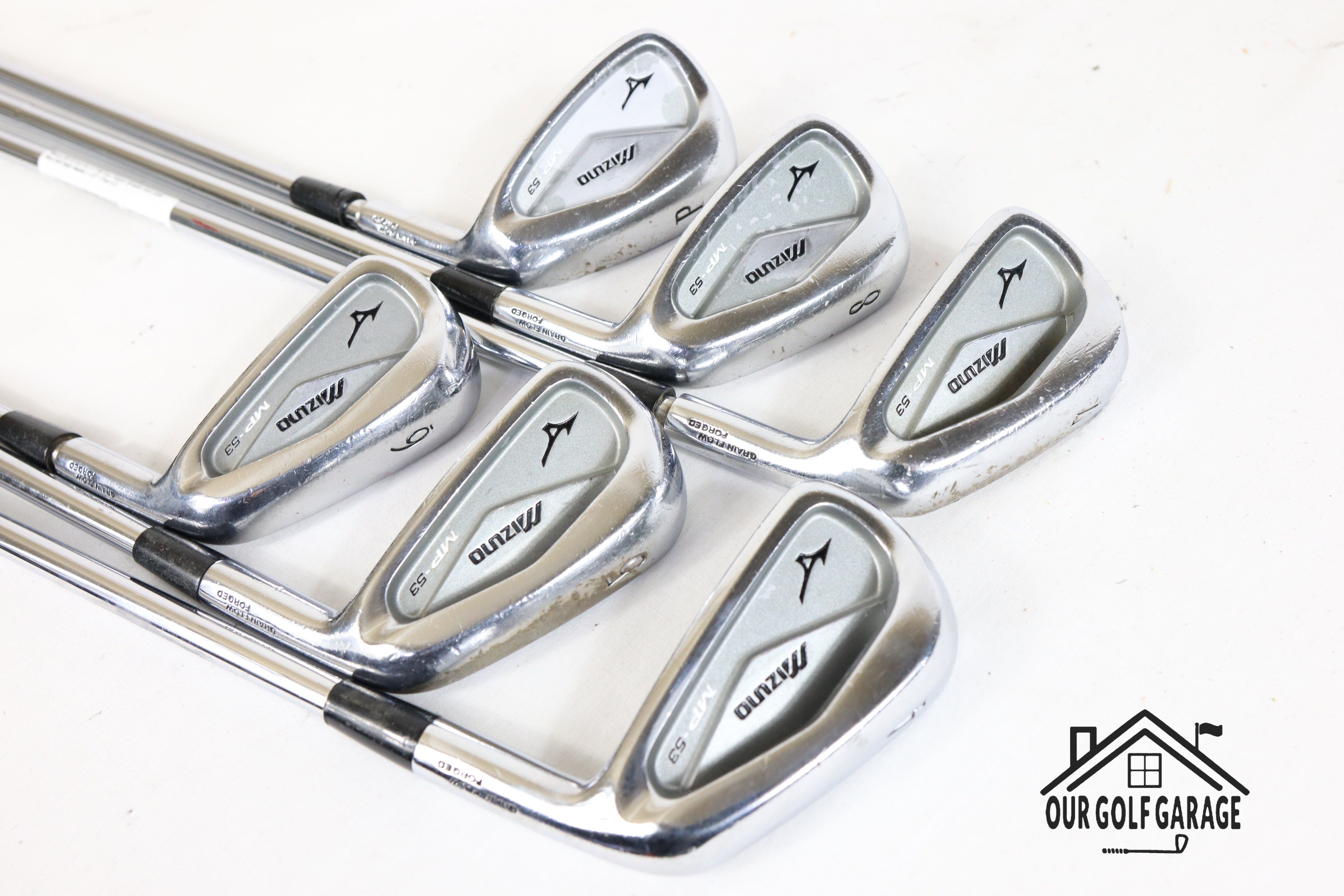 Mizuno MP53 Iron Set (4-8,PW) *Missing 9 Iron*