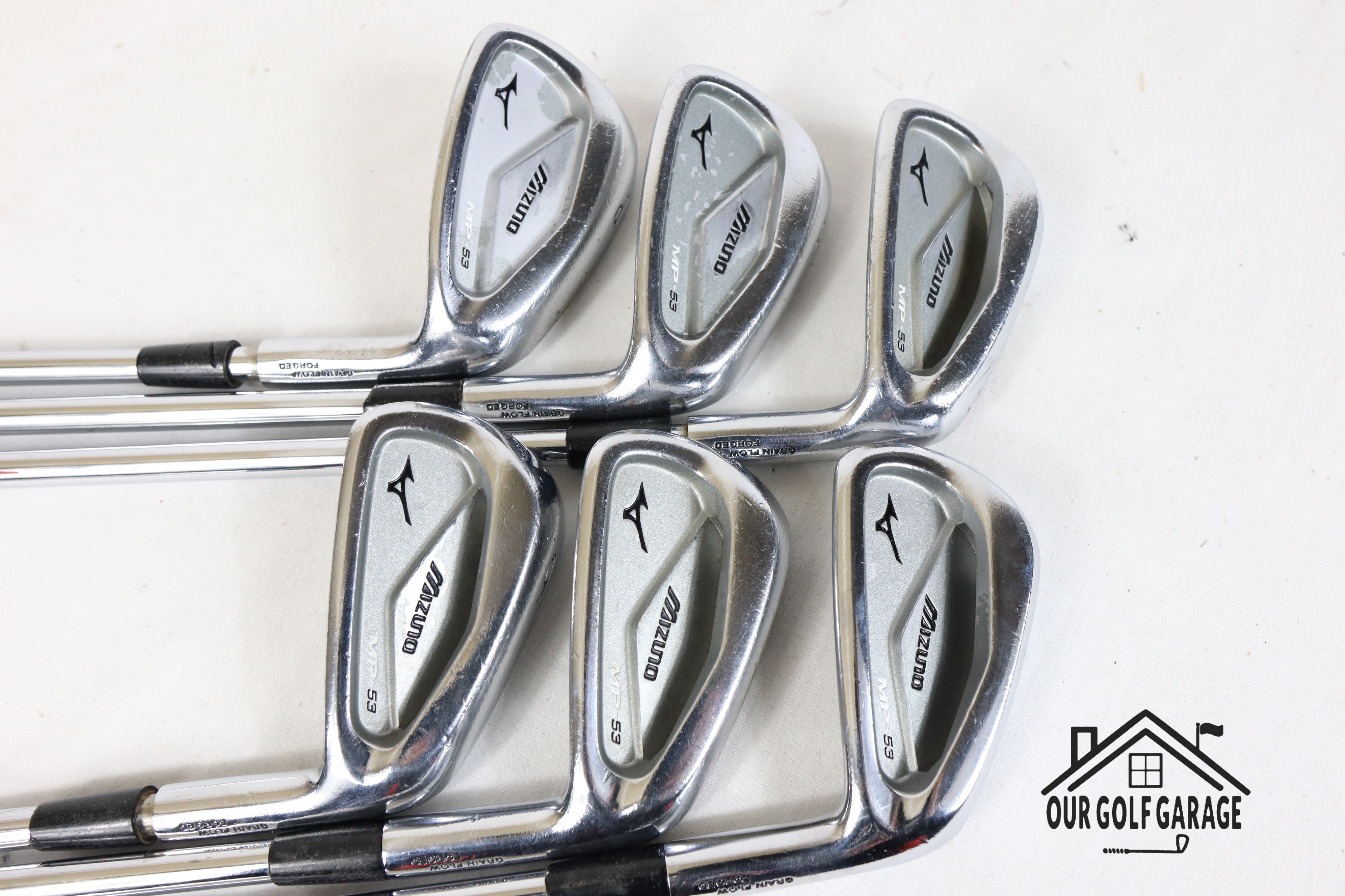 Mizuno MP53 Iron Set (4-8,PW) *Missing 9 Iron*