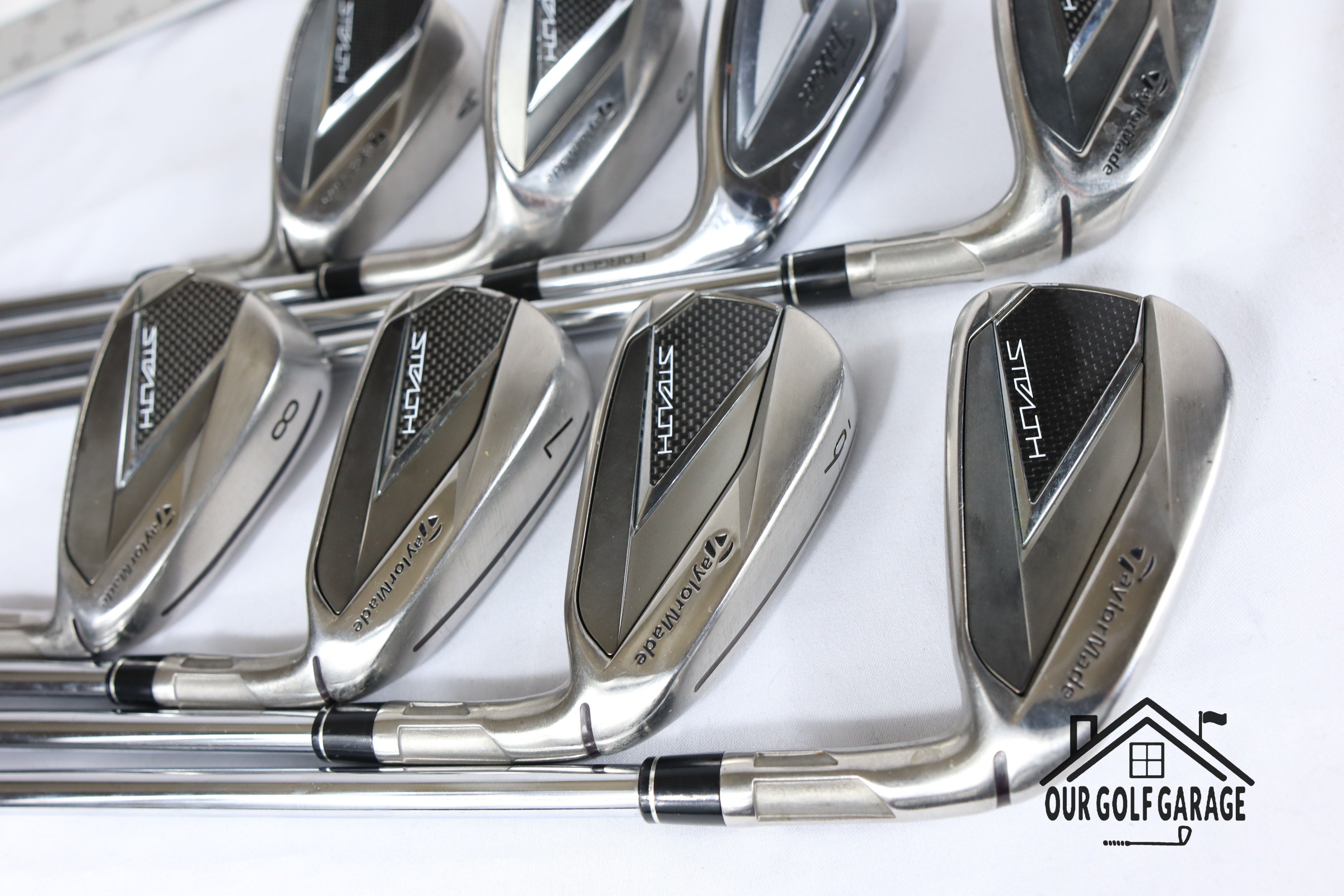 TaylorMade Stealth Iron Set (5-P, A, S) *Titleist T250 P-Wedge*