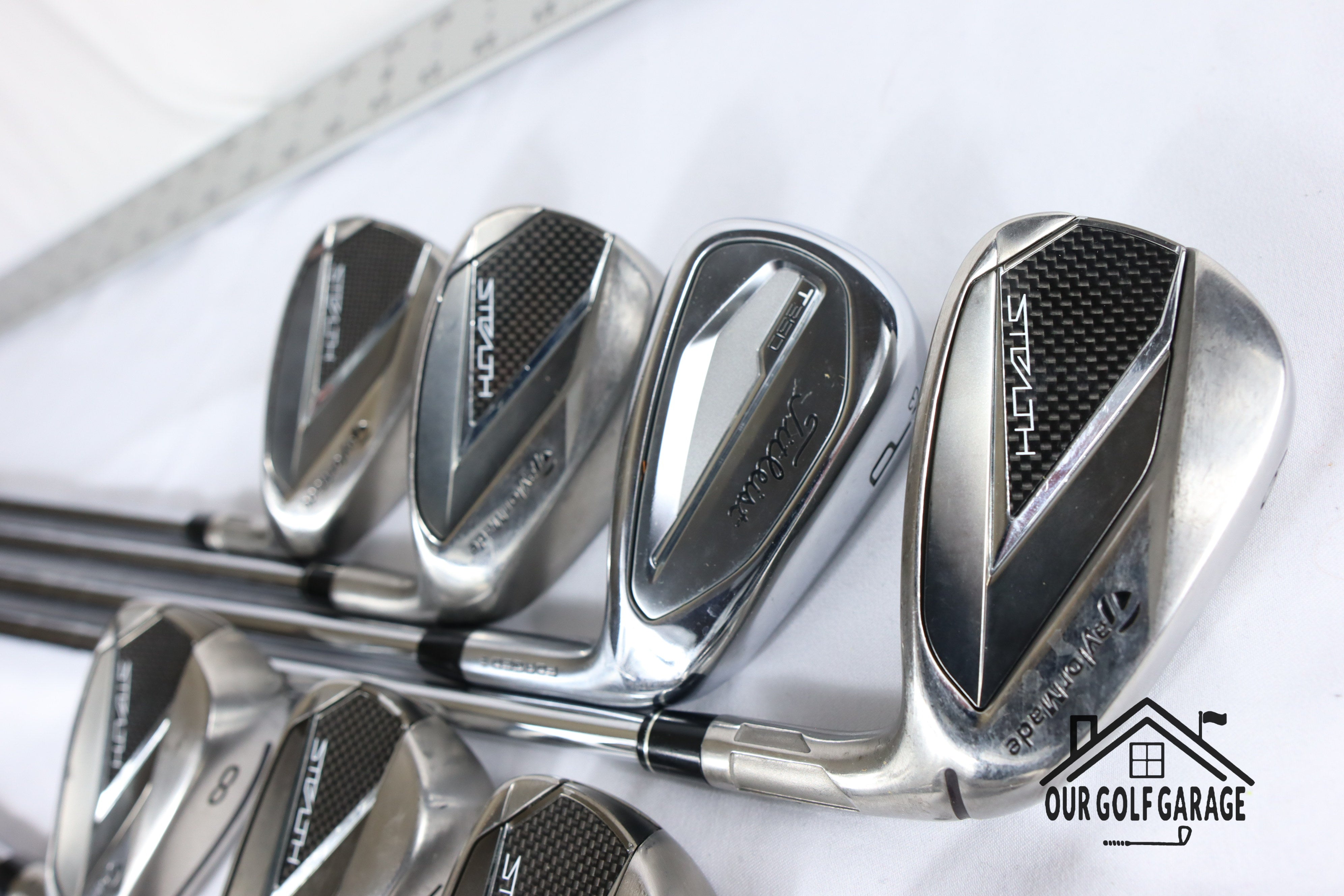 TaylorMade Stealth Iron Set (5-P, A, S) *Titleist T250 P-Wedge*