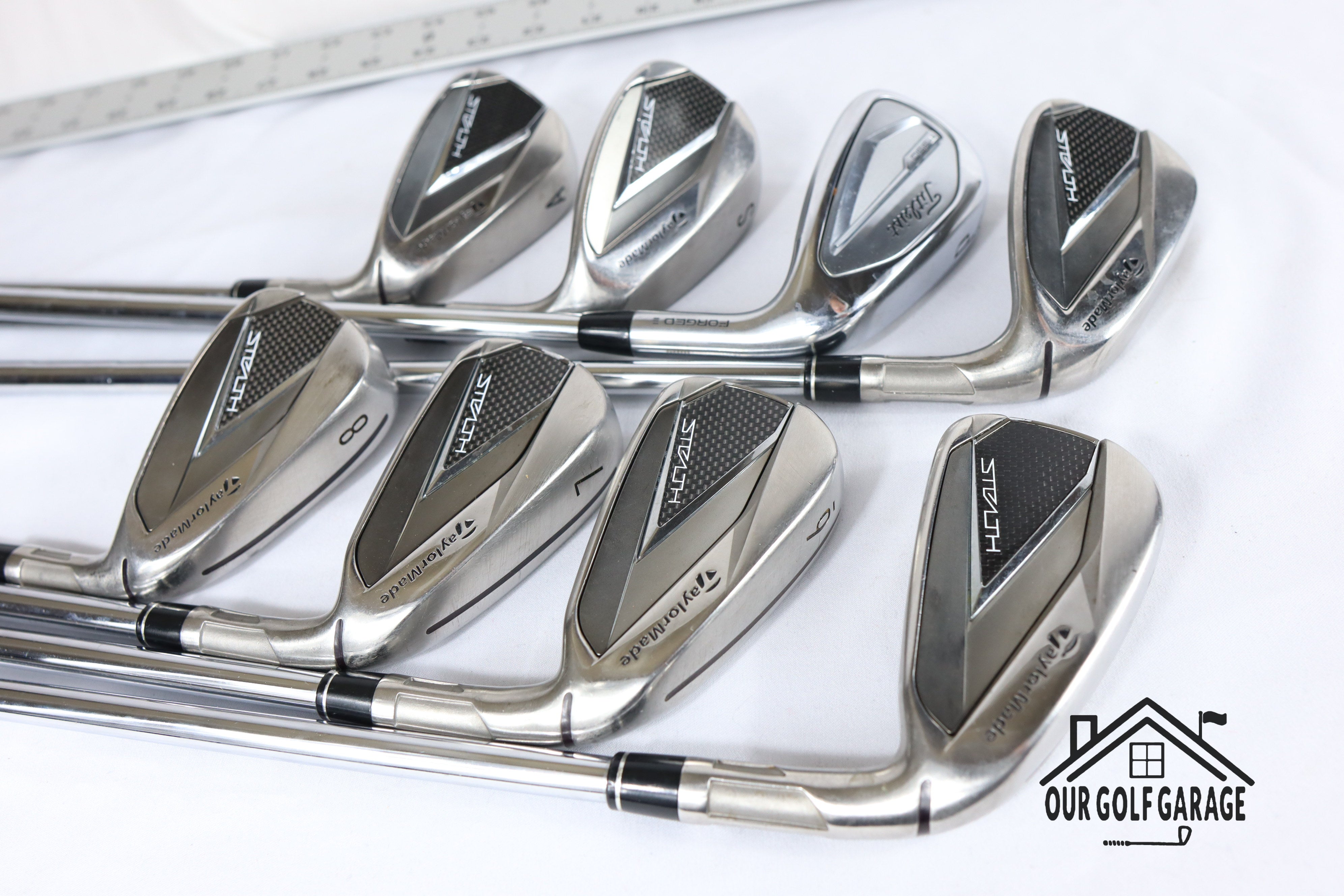 TaylorMade Stealth Iron Set (5-P, A, S) *Titleist T250 P-Wedge*